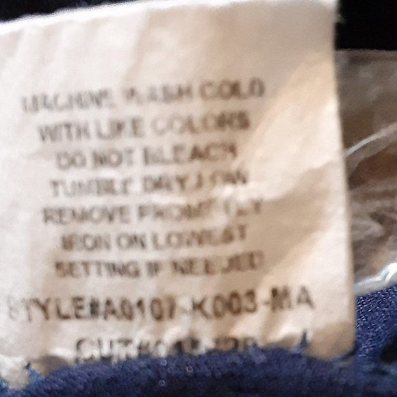 PEBBLE AND STONE/OFF THE SHOULDER BLOUSE/LARGE - Picture 6 of 7